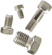 VICI Jour Valco Stainless Steel Nuts (1/8"), Standard Length, 5/pkg - JR-ZN2-5 - Click Image to Close